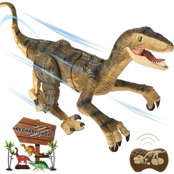 Remote Control Dinosaur Toys for BoysKids Girls 3 4 5 6 7 8 Years Old Electronic - Picture 1 of 6